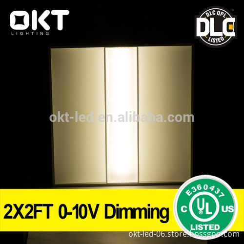 40W panel lights UL DLC LED indirect troffer light fixture with driver